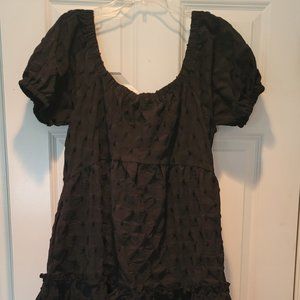 &Merci Black Dress with Pockets - Medium